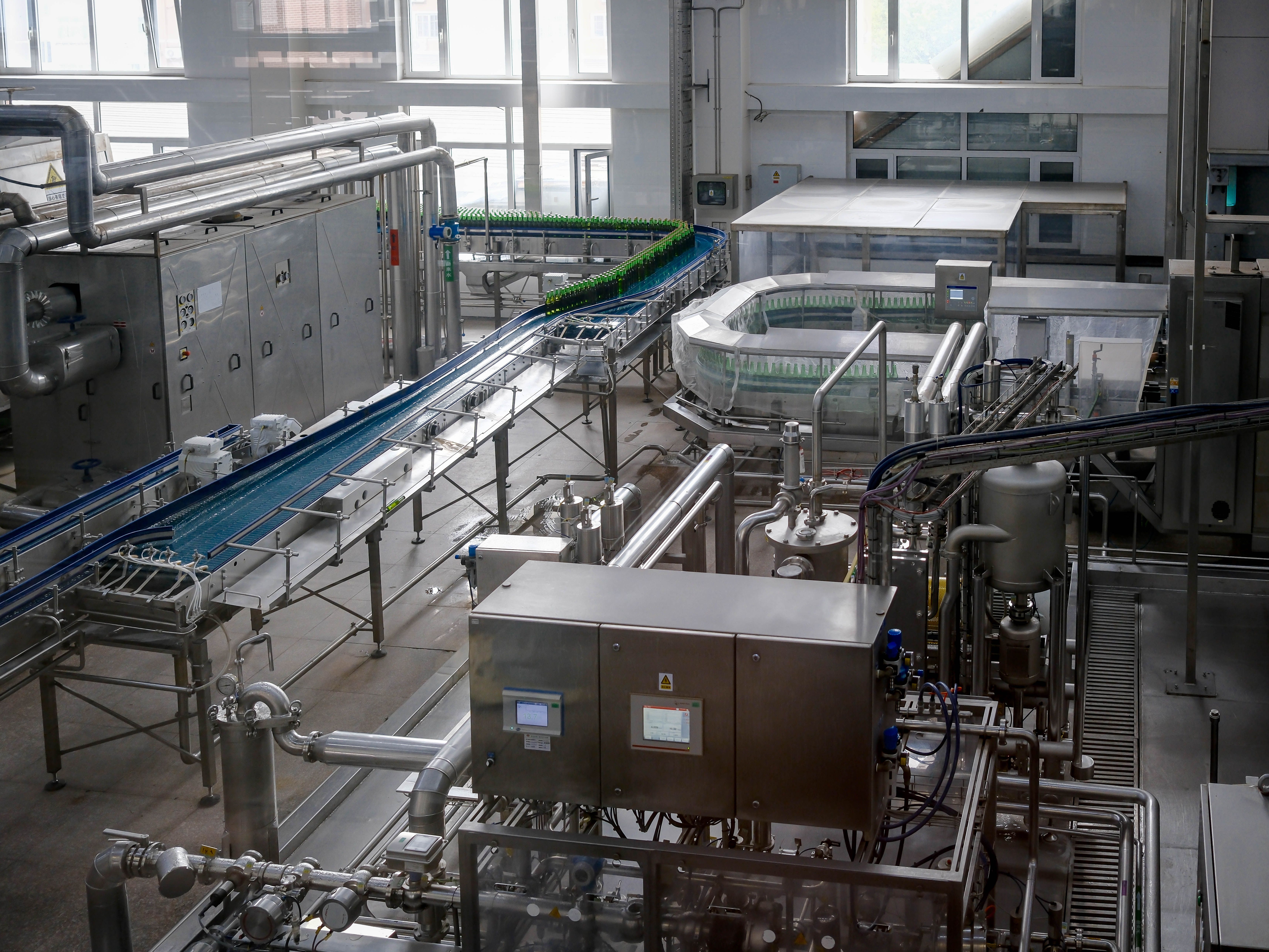 Modern FMCG production line